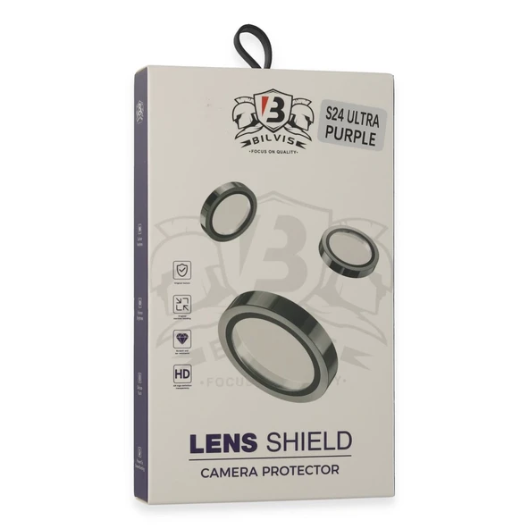 S24 Bilvis Titan Kamera Lens - Derin Mor - Resim 3