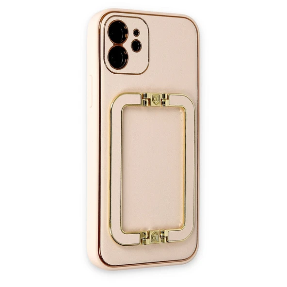 İphone 12 Coco Elit Kapak - Gold - Resim 2