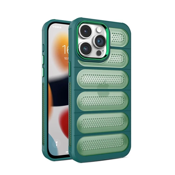 İphone 14 Airmax Silikon Kapak - Koyu Yeşil ürün görseli 1