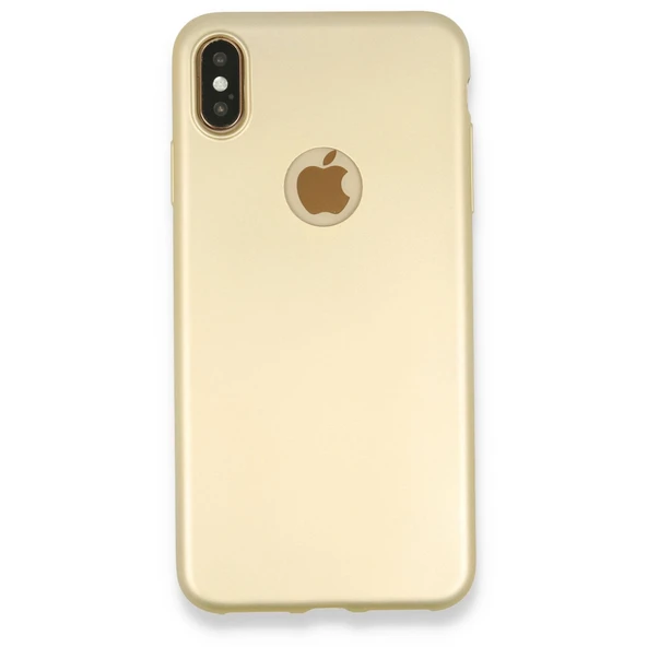 İphone Xs First Silikon - Gold ürün görseli 1