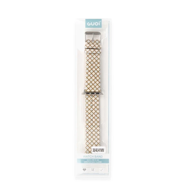 Watch 42Mm Karo Motif Kordon - - Resim 2