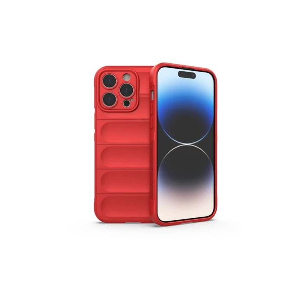 İphone 16 Optimum Silikon - Kırmızı ürün görseli 1