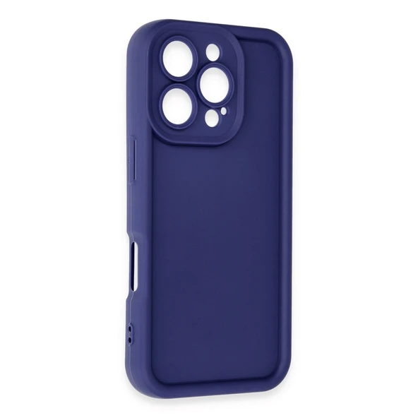 İphone 16 Viera Silikon - Lacivert - Resim 2