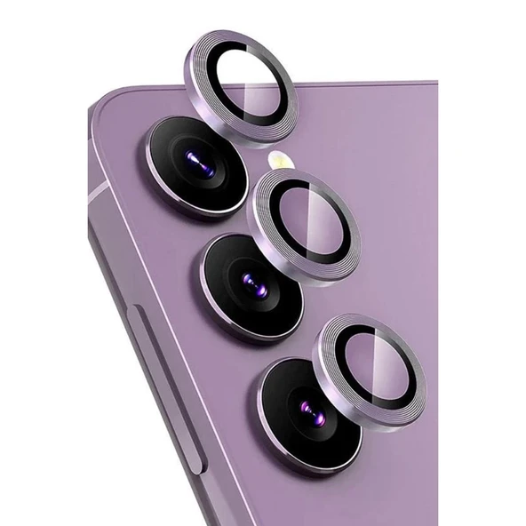 S24 Fe Raze Metal Kamera Lens - Mor ürün görseli 1