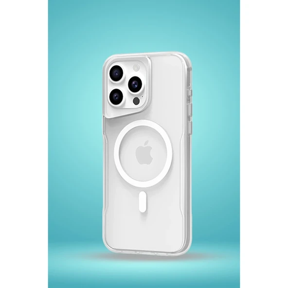 İphone 16 Pc Poso Kapak - Şeffaf - Resim 2
