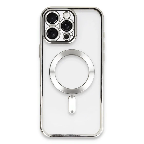 İphone 16 Kross Magneticsafe Kapak - Gümüş ürün görseli 1