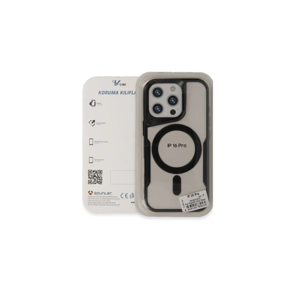 İphone 16 Boyi Silikon Kapak - Siyah - Resim 3