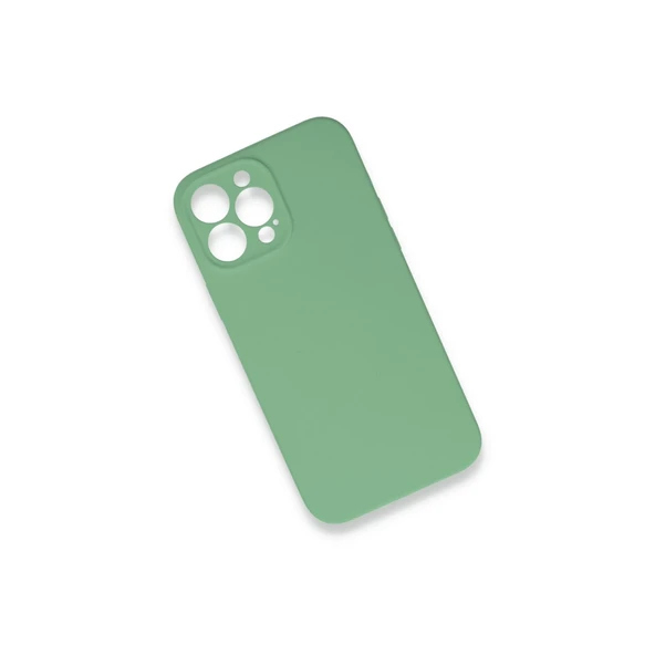 İphone 13 Lansman Legant Silikon - Yeşil - Resim 2