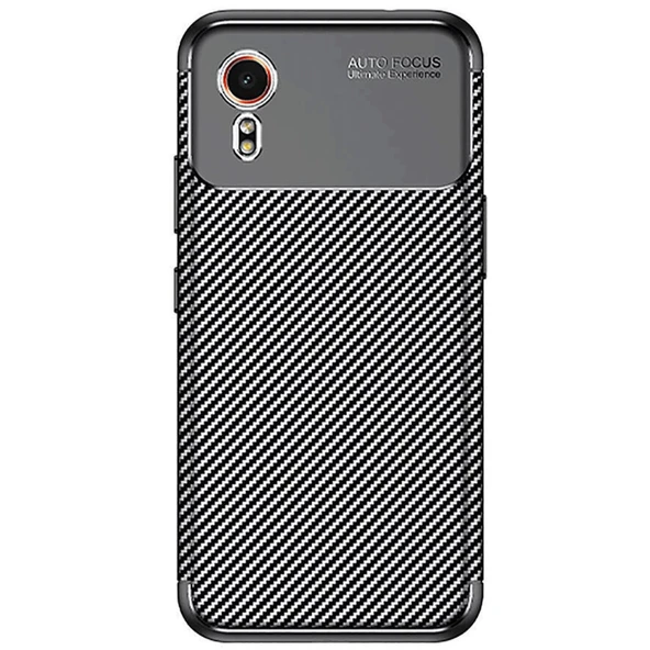 Xcover 7 Auto Focus Karbon Kapak - Siyah - Resim 2