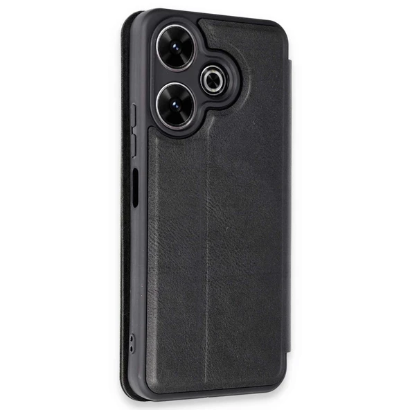 13 4G Flip Cover - Siyah - Resim 2