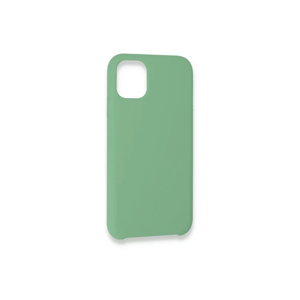 İphone 11 Lansman Legant Silikon - Yeşil - Resim 3