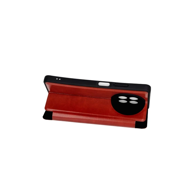 12 5G Flip Cover - Kırmızı - Resim 3