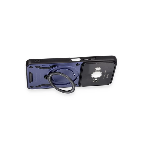 C61 Joy Lens Standlı Kapak - Mor - Resim 3