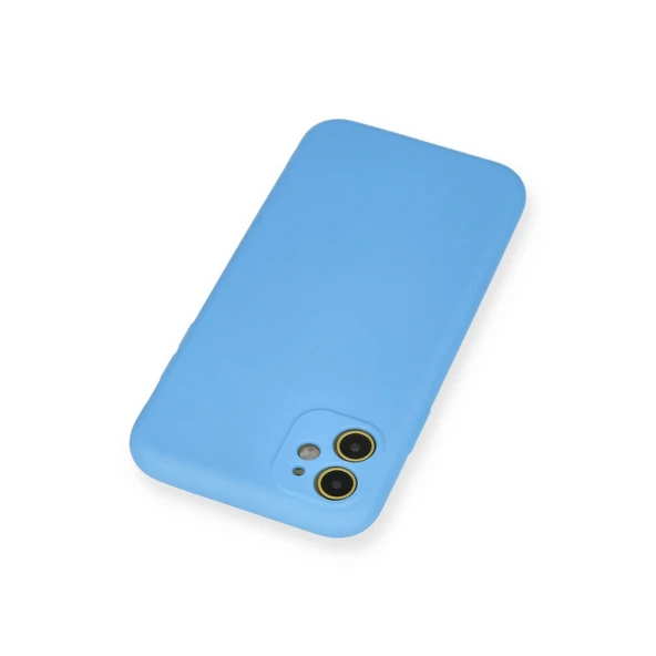 İphone 11 Nano İçi Kadife Silikon - - Resim 3