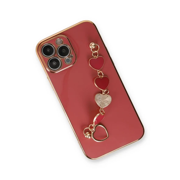 İphone 13 Esila Silikon - Kırmızı - Resim 3