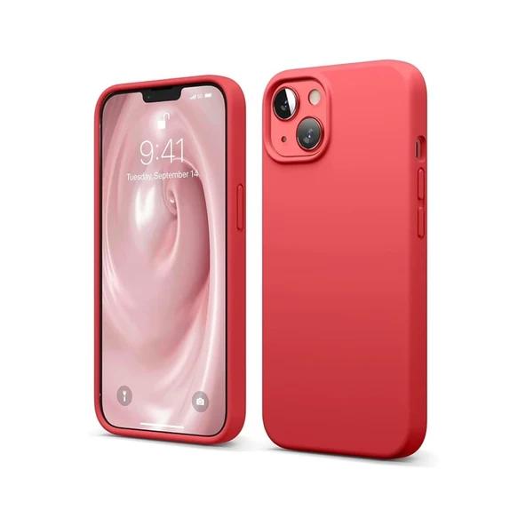 İphone 14 First Silikon - Kırmızı ürün görseli 1
