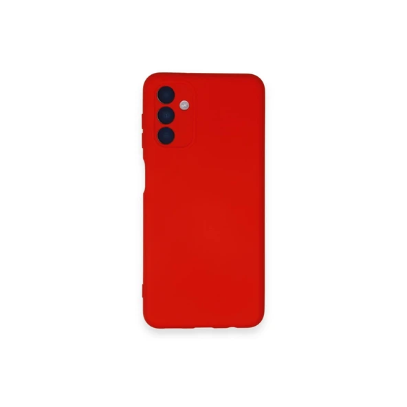 A14 4G Nano İçi Kadife Silikon - Kırmızı ürün görseli 1