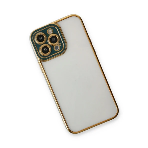 İphone 13 Liva Lens Silikon - Yeşil - Resim 3