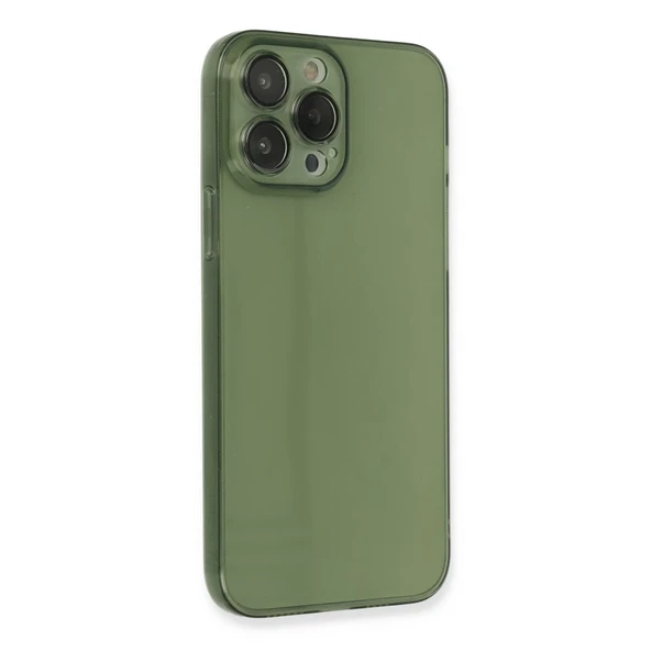 İphone 13 Fly Lens Silikon - Yeşil - Resim 2
