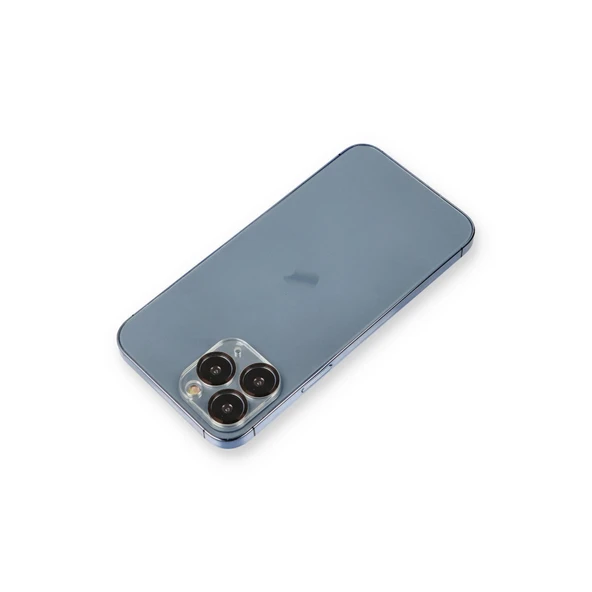 İphone 11 Metal Kamera Lens Koruma Cam - Siyah ürün görseli 1