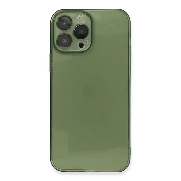 İphone 13 Fly Lens Silikon - Yeşil ürün görseli 1