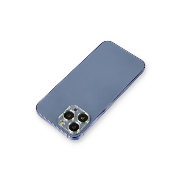 İphone 12 Metal Kamera Lens Koruma Cam - Yeşil ürün görseli 1