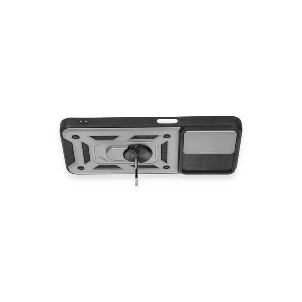 C35 Pars Lens Yüzüklü Silikon - Gümüş - Resim 3
