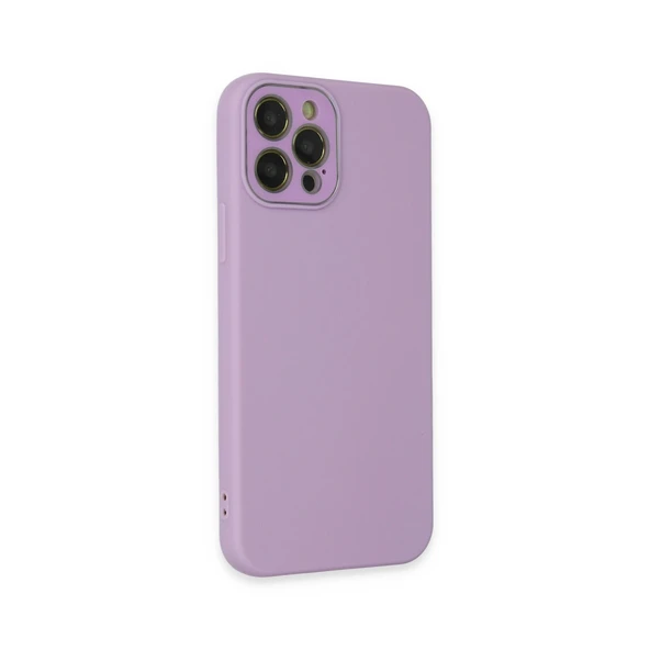 İphone 12 Lansman Glass Kapak - Lila - Resim 3