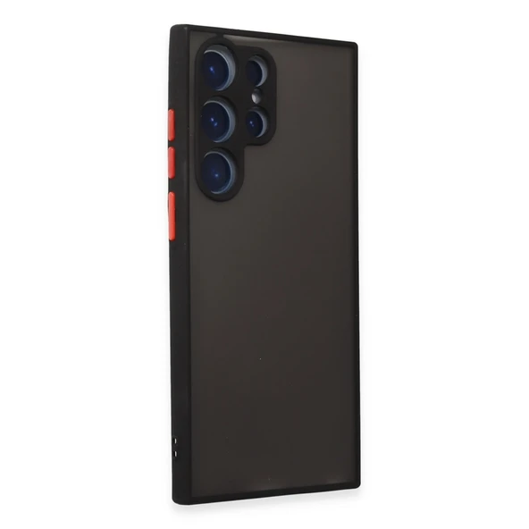 S23 Montreal Silikon Kapak - Siyah - Resim 2