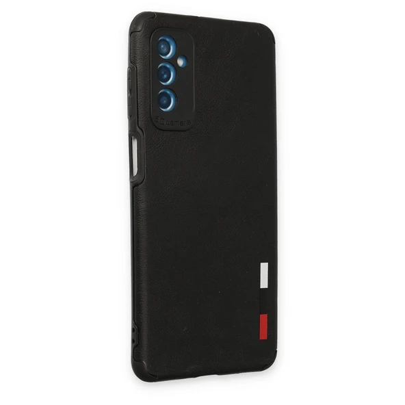 M52 5G Loop Deri Silikon - Siyah - Resim 2