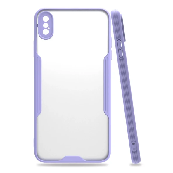 İphone Xs Platin Silikon - Lila ürün görseli 1
