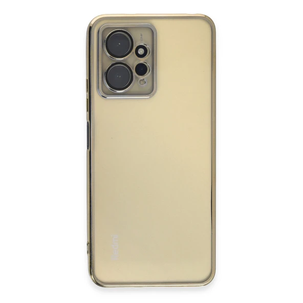 12 4G Lensli Silikon - Gold - Resim 2