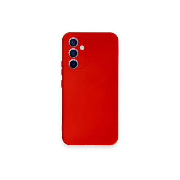 A54 5G Nano İçi Kadife Silikon - Kırmızı ürün görseli 1