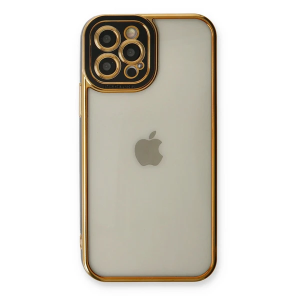 İphone 12 Liva Lens Silikon - Siyah - Resim 2