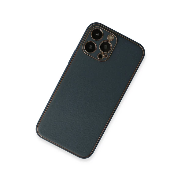 İphone 13 Coco Deri Silikon Kapak - - Resim 2