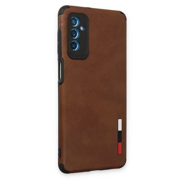 M52 5G Loop Deri Silikon - Kahverengi - Resim 2