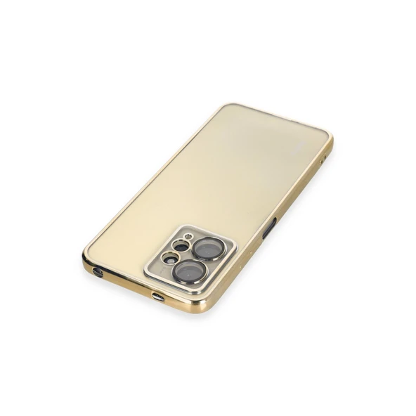 12 4G Lensli Silikon - Gold - Resim 3
