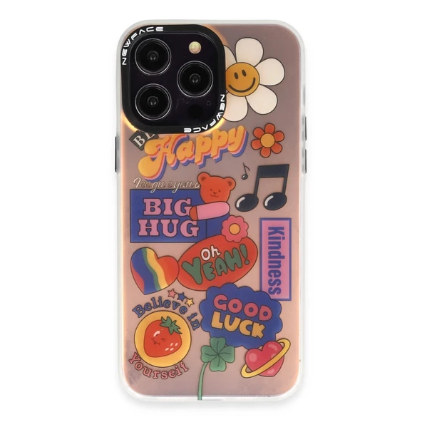 İphone 14 Estoril Desenli Kapak - Estoril - 15 - Resim 2