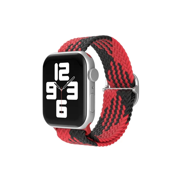 Watch 22Mm Kordon - Kırmızı-Siyah ürün görseli 1