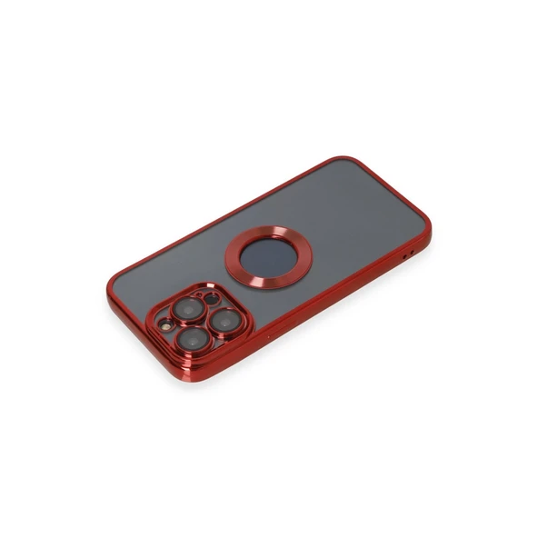 İphone 14 Slot Silikon - Kırmızı - Resim 3