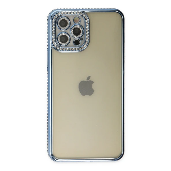 İphone 12 Joke Taşlı Silikon - - Resim 2