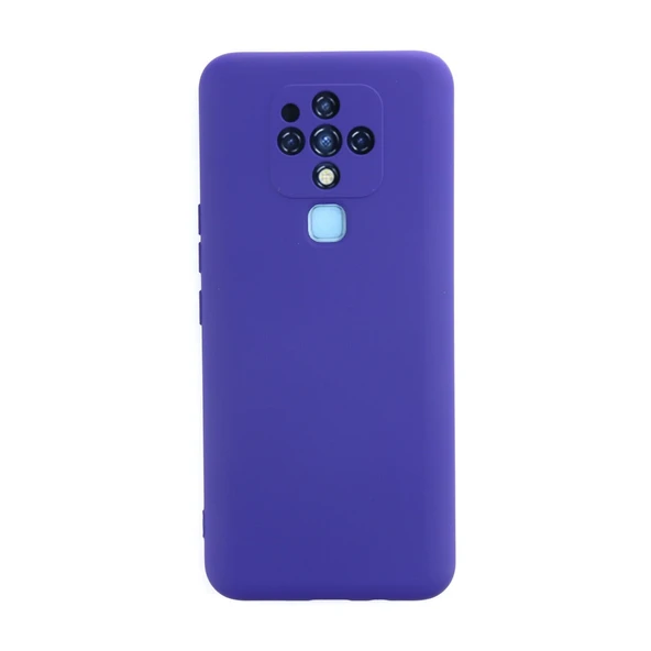 Camon 16 Nano İçi Kadife Silikon - Mor ürün görseli 1