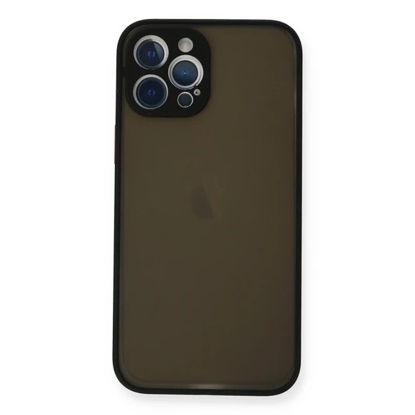 İphone 12 Montreal Silikon Kapak - Siyah ürün görseli 1