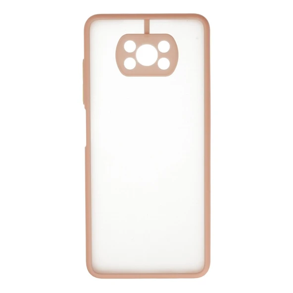 Pocophone X3 Montreal Silikon Kapak - Pembe ürün görseli 1