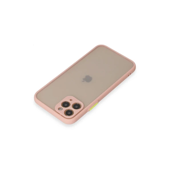 İphone 11 Montreal Silikon Kapak - Pembe - Resim 3