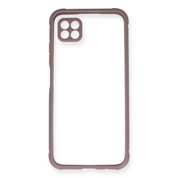 P40 Lite Miami Şeffaf Silikon - Mor - Resim 2