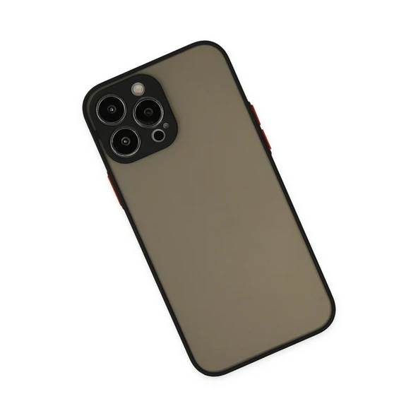 İphone 13 Montreal Silikon Kapak - Siyah - Resim 3