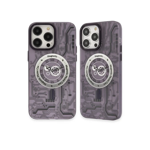 İphone 14 Apollo Magneticsafe Desenli Kapak - Apollo Mor - 5 ürün görseli 1