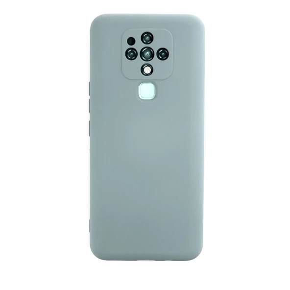 Camon 16 Nano İçi Kadife Silikon - Buz Mavisi ürün görseli 1