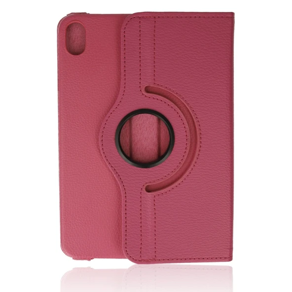 İpad 6 360 Deri - Pembe - Resim 2